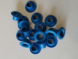 Průchodka sv.modrá  5,5 x 6x 10 mm - 10 ks