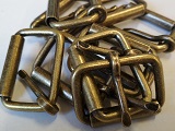 Sedlářská přezka 30 mm -staromosaz
